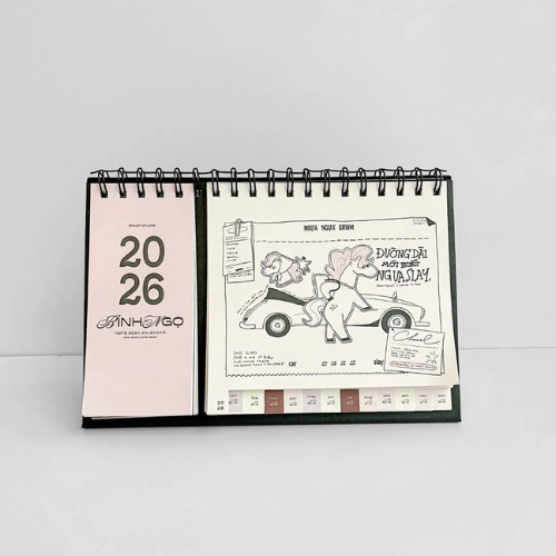 auto draft Lịch để bàn 2026 Calendar - Ngựa Ngựa