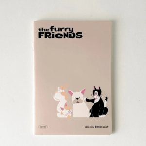Vở chấm dot 120 trang The Furry Friends thiết kế cute Góc Study