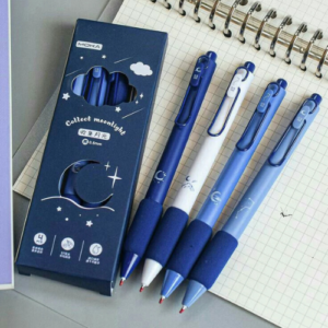 Bút Gel Bấm Góc Study Ngòi 0.5mm