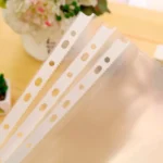 Bìa đựng tài liệu sơ mi lỗ trong suốt thiết kế minimalist hiện đại clean