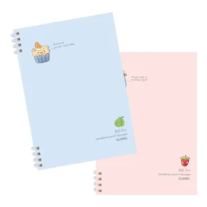 sổ chấm bi lò xo klong a5 100gsm cực xinh cho học sinh, sinh viên – góc study